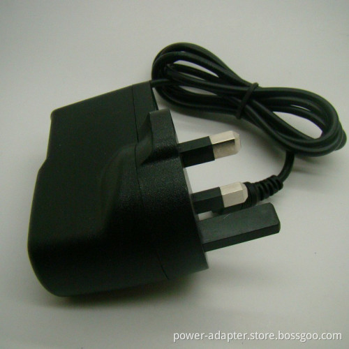 Factory selling Mains AC Power Adaptor Charger Power Supply UK 4.8v 800ma 1a 1000ma 4.8w